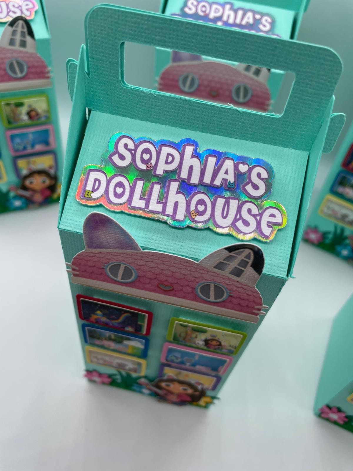 Gabby’s Dollhouse Favor Box, Gabby’s Dollhouse Candy Box, Gabby’s Dollhouse Party Decorations, Gabby’s Dollhouse Decor