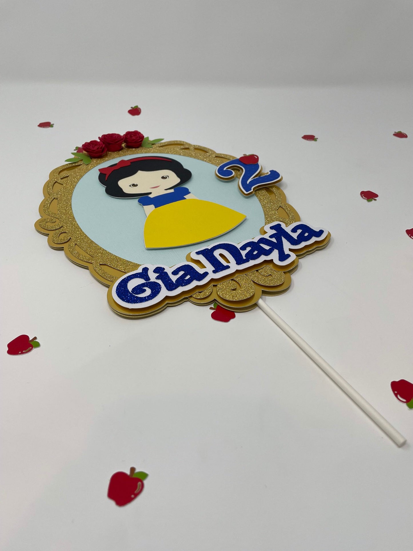 Snow White Cake Topper, Snow White Party Decorations, Princess Birthday Party, Disney Birthday Party, Blanca Nieves, Seven Dwarfs