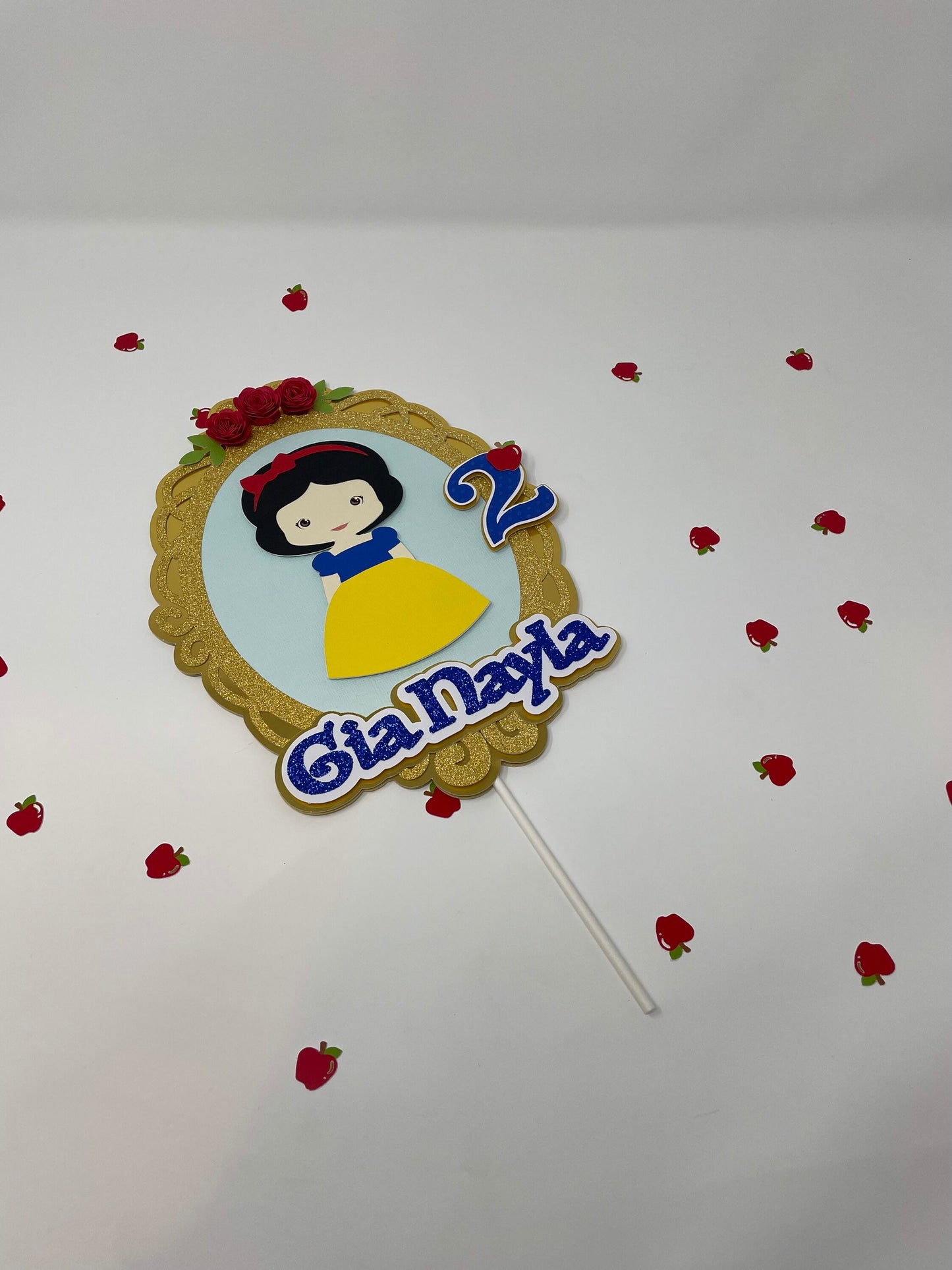 Snow White Cake Topper, Snow White Party Decorations, Princess Birthday Party, Disney Birthday Party, Blanca Nieves, Seven Dwarfs