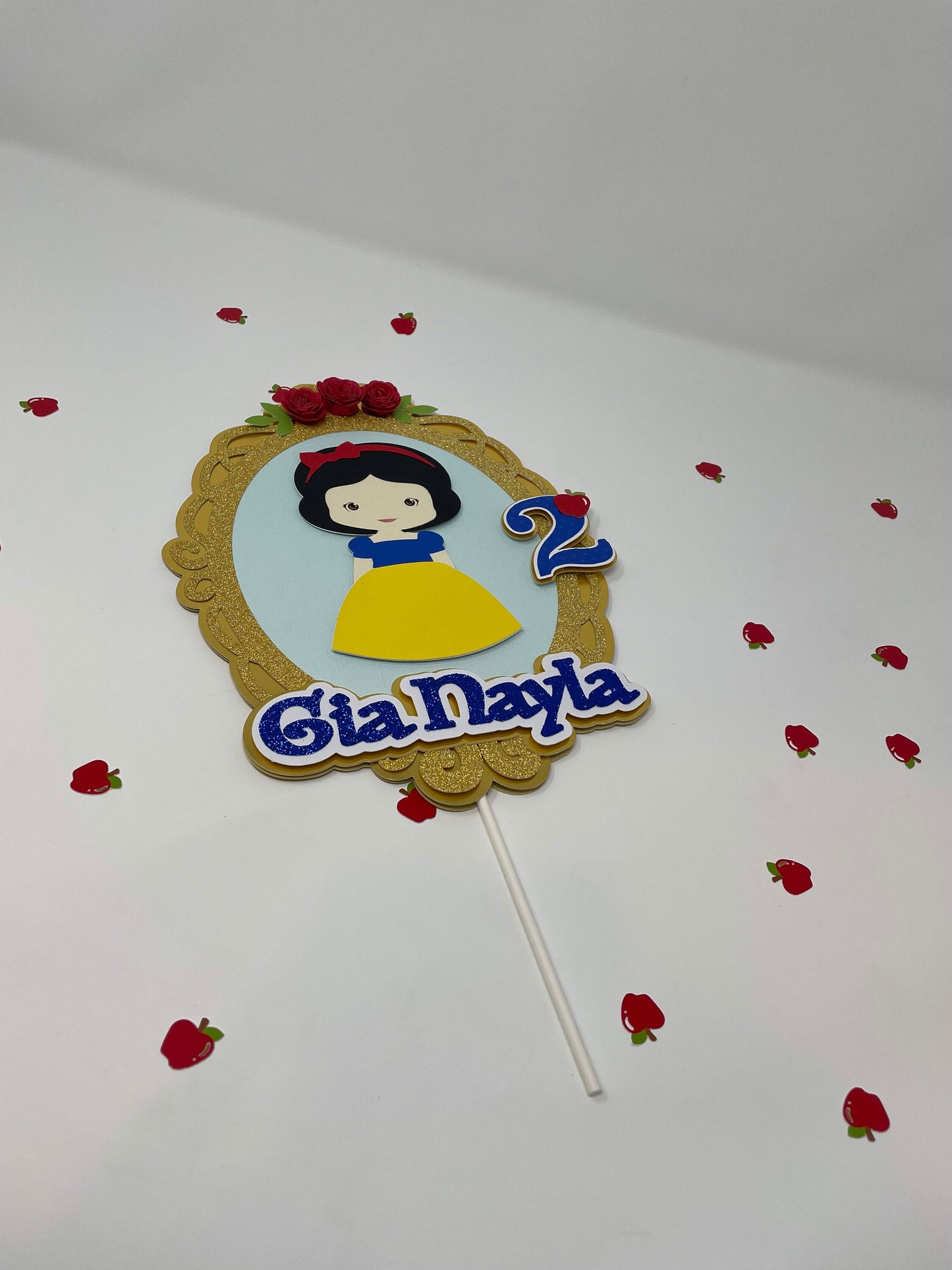 Snow White Cake Topper, Snow White Party Decorations, Princess Birthday Party, Disney Birthday Party, Blanca Nieves, Seven Dwarfs