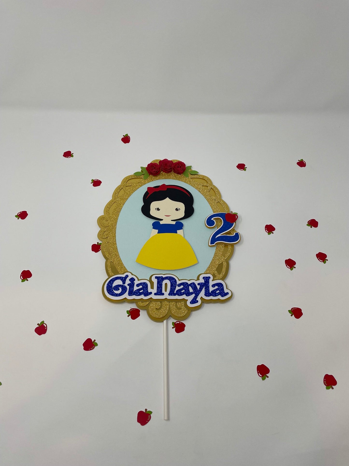 Snow White Cake Topper, Snow White Party Decorations, Princess Birthday Party, Disney Birthday Party, Blanca Nieves, Seven Dwarfs
