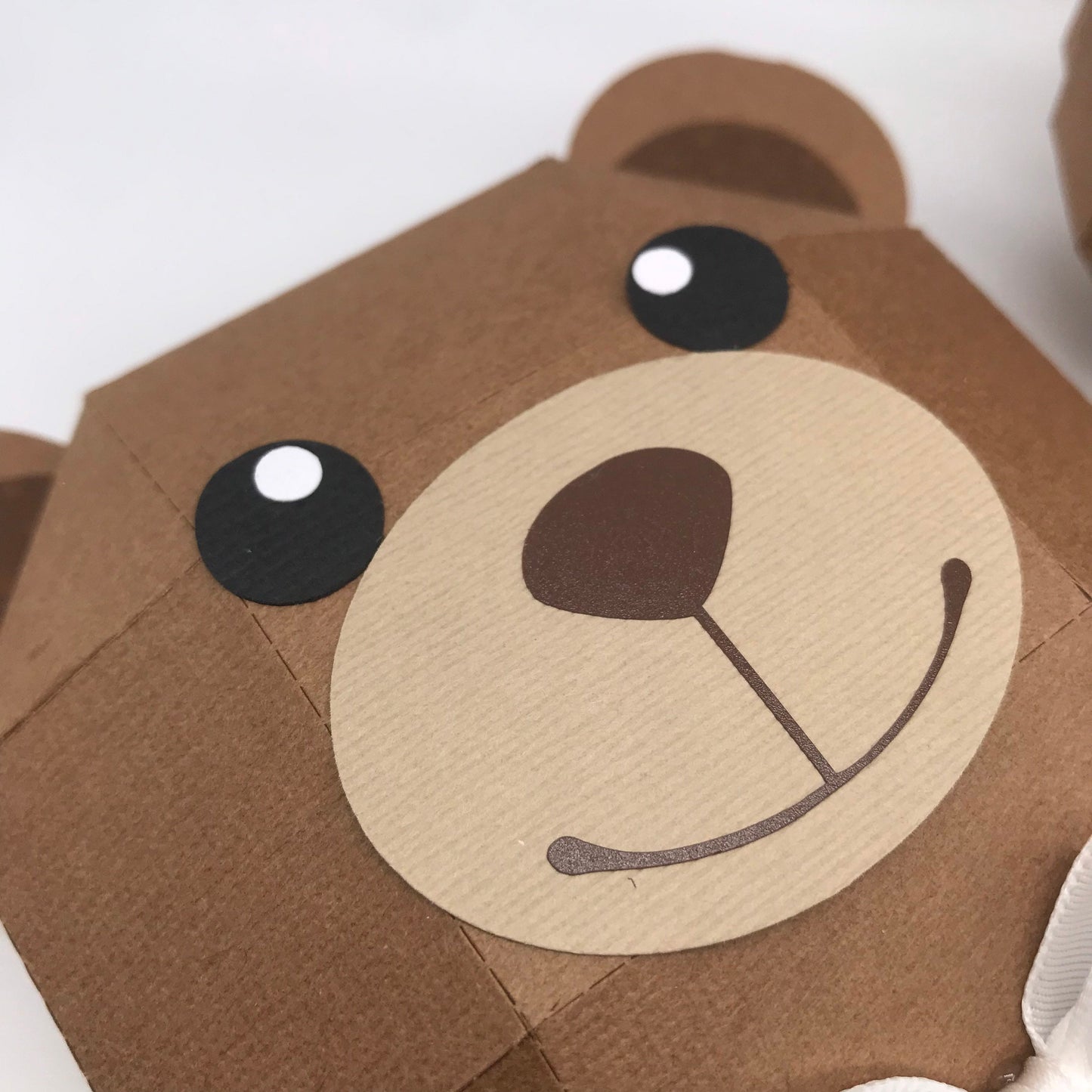 Teddy Bear 3D Box, Bear Birthday Party, Teddy Bear Cute Birthday, Teddy Bear Baby Shower Favors, 3D Bear paper gift box, Baptism Favor