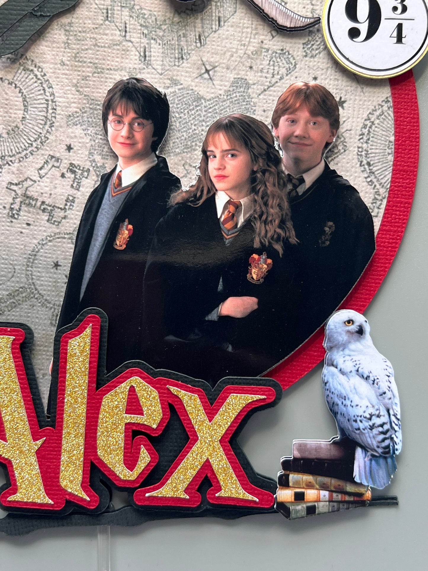 Harry Potter Cake Toppers, Wizard Themed Party Decorations, Glasses Harry Potter, Lightening Bolt Harry Potter
