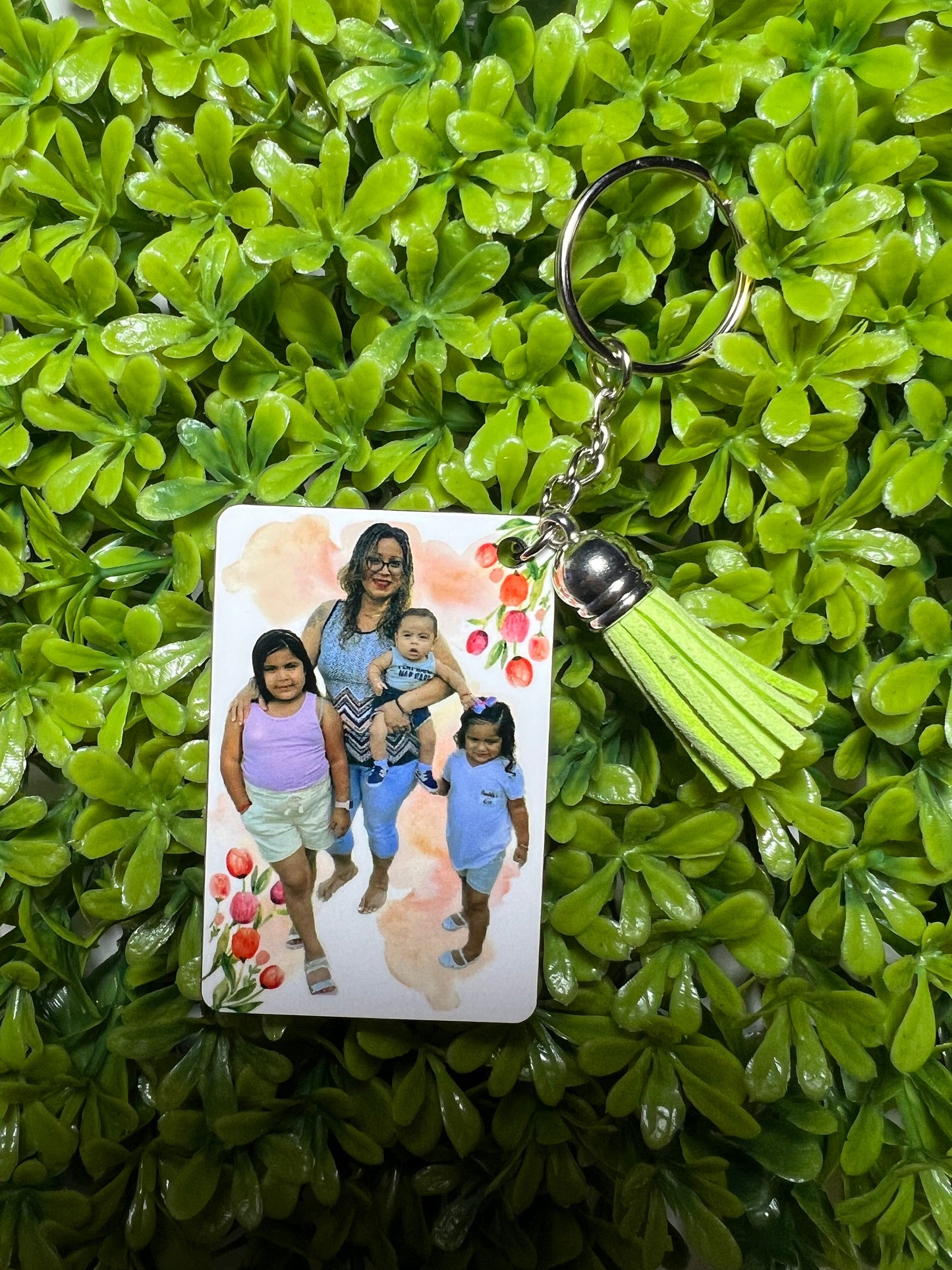 Business Keychain, QR Code Keychain, Personalized Gifts For Men, Anniversary Gift, Photo Bag Tag, Friendship, Graduation Gift
