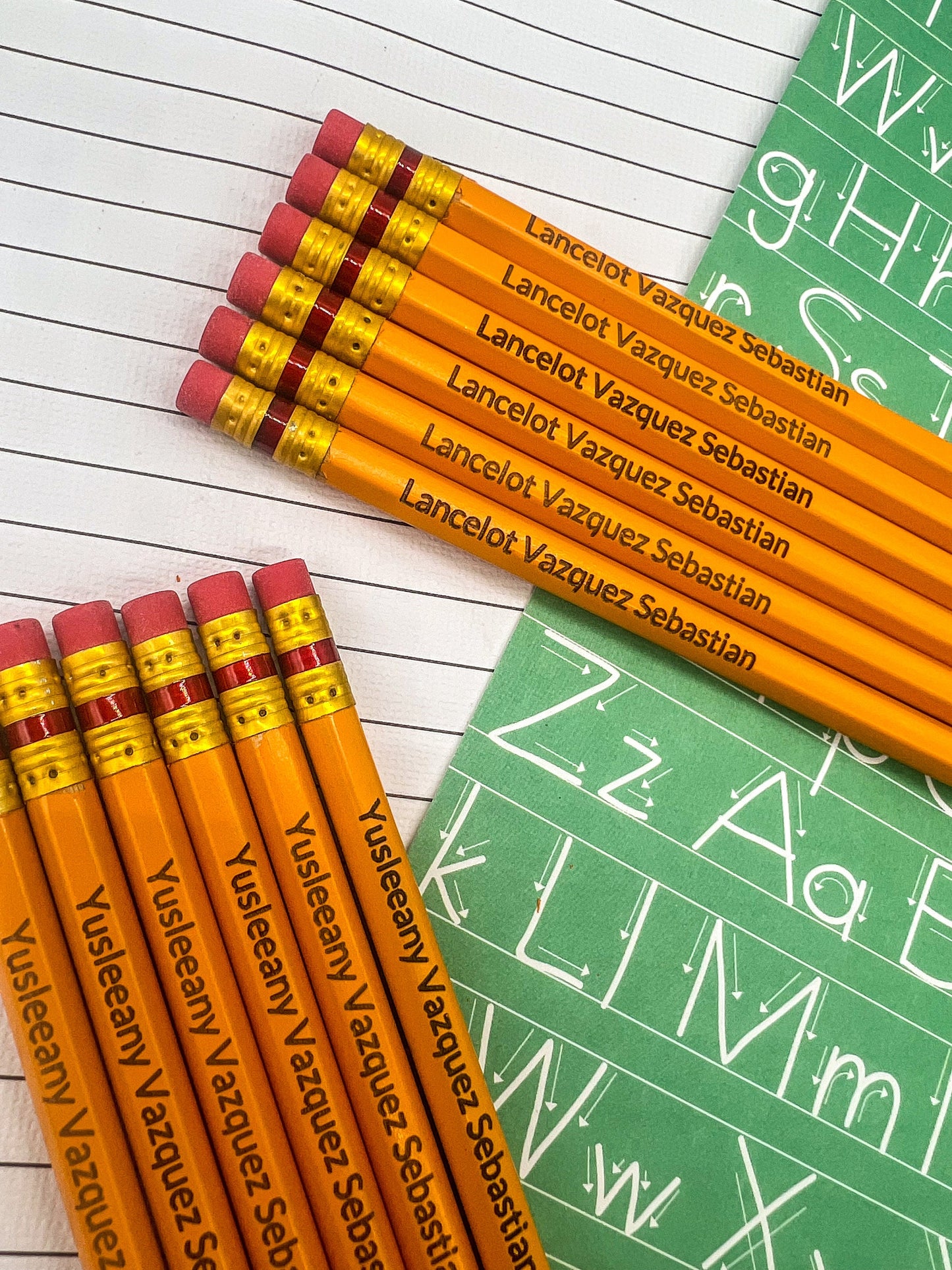 Engraved Personalized Pencils | #2 Pencils | Back to school supplies | Custom Engraved Pencils | Teacher Appreciation Gifts