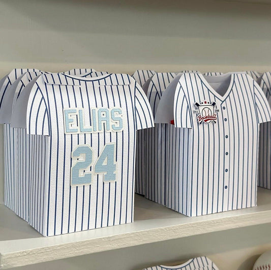 Baseball Jersey Favor Boxes,Sports Jersey Candy Box, Sport treat boxes, Baseball Theme Party Favors, 1st Birthday Party